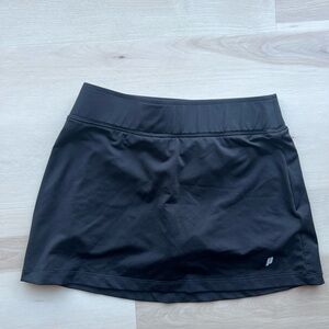 Prince Girl’s Black Tennis Skort